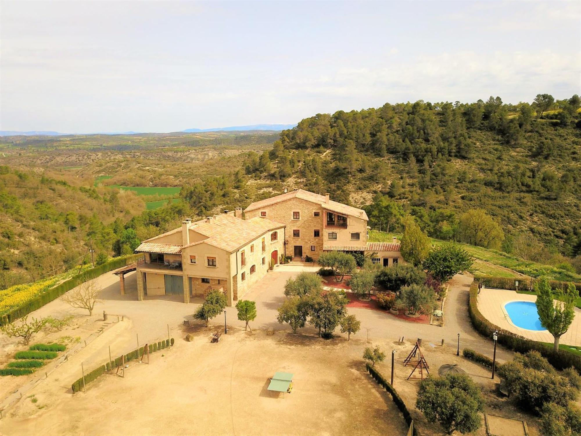 Cal Ros Bed & Breakfast Calonge de Segarra Bagian luar foto